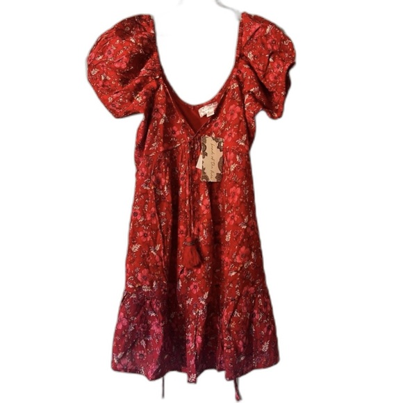 Band Of The Free Dresses & Skirts - Red Floral Dress Band Of The Free